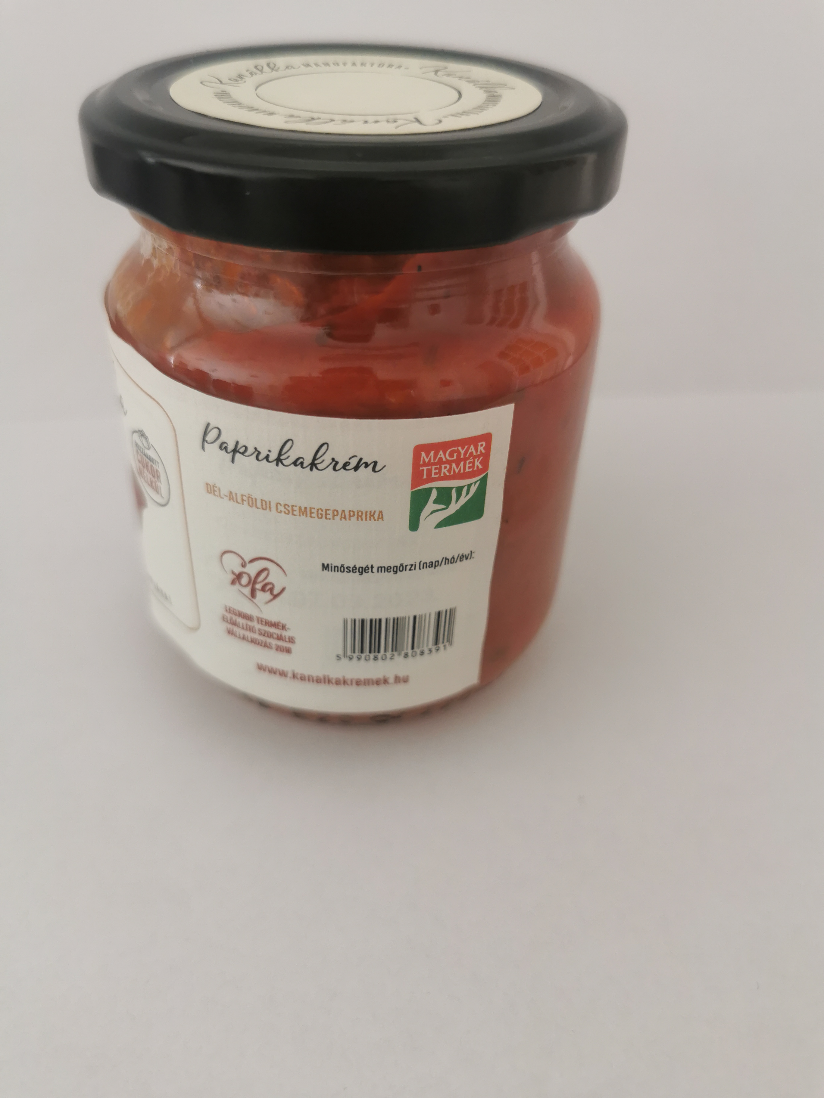 Zöldfűszeres paprikakrém cukor nélkül 195g